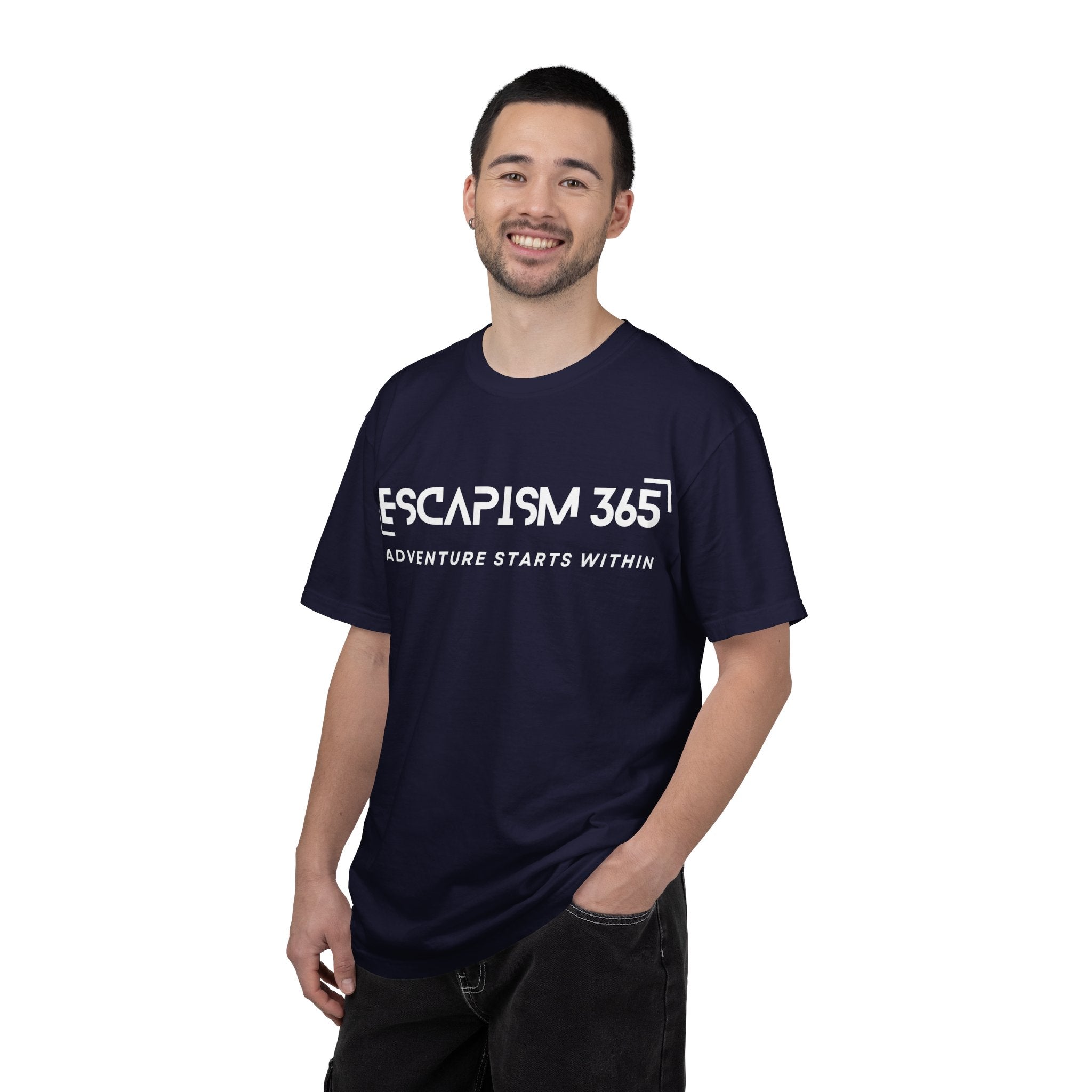 Escapism365 Tee - Adventure Starts Within - Motivational Mountain