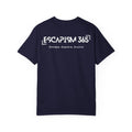 Escapism365 Tee - Escape. Explore. Evolve (Navy Blue)