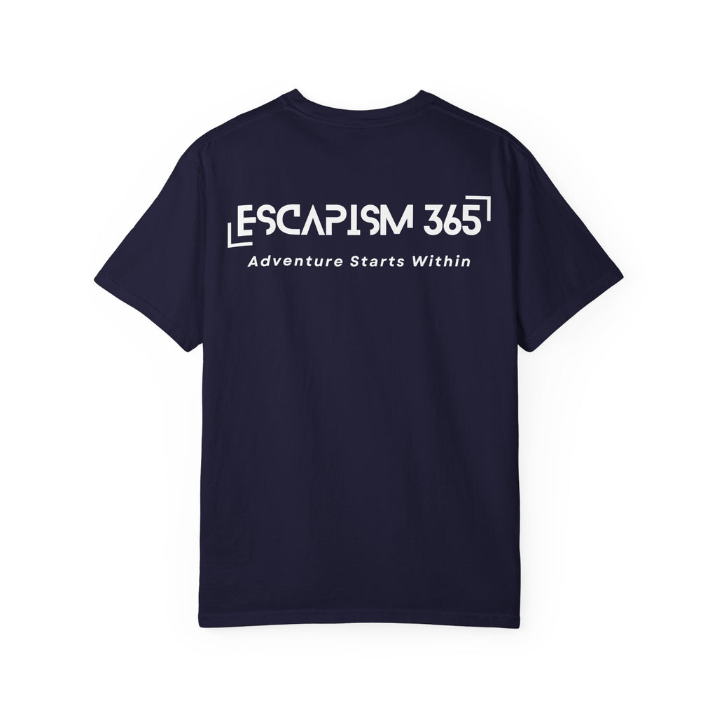 Escapism365 Tee - Adventure Starts Within (Navy Blue)