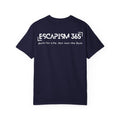 Escapism365 Tee - Built for Life, Not Just the Gym (Navy Blue)
